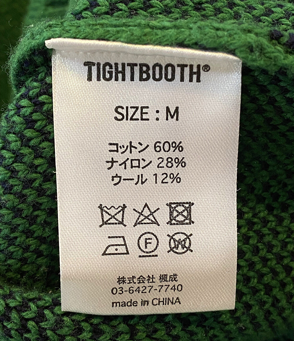 タイトブース ニット ACID LOGO KNIT SWEATER      メンズ SIZE M  TIGHT BOOTH