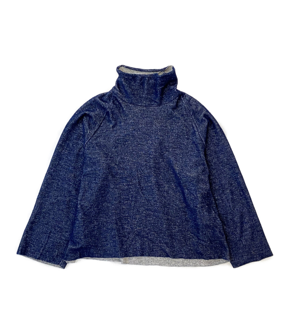 サンシー  カットソー プルオーバー MICRO PILE ROLL-NECK PULL OVER ネイビー     SNS-15A08 メンズ SIZE 3  SUNSEA