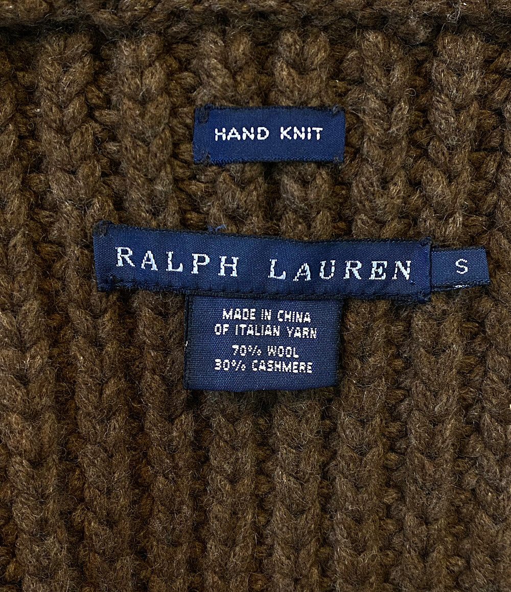 ラルフローレン  ウールカシミヤ ロングニットベスト      レディース SIZE S  RALPH LAUREN