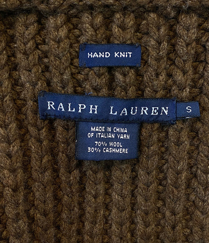 ラルフローレン  ウールカシミヤ ロングニットベスト      レディース SIZE S  RALPH LAUREN