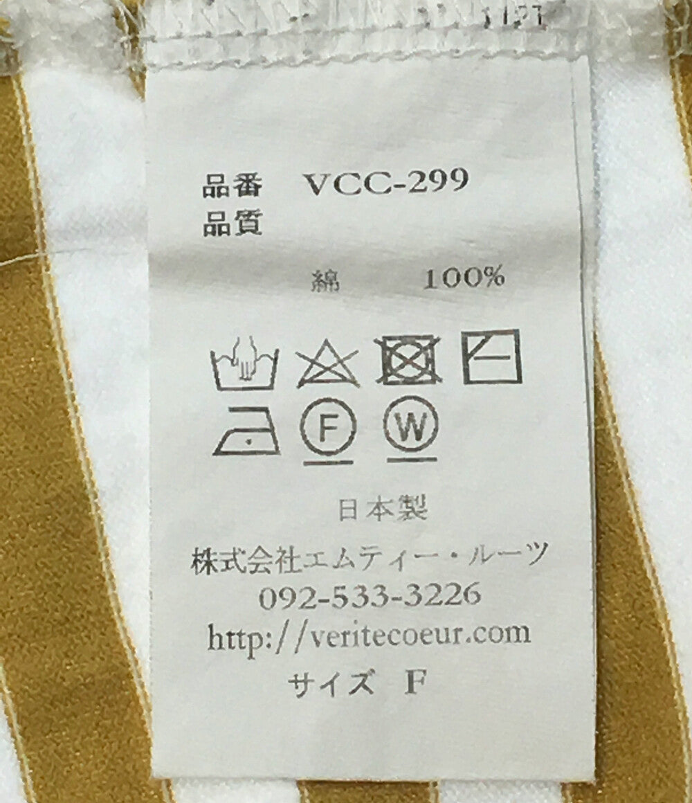 ヴェリテクール 長袖Ｔシャツ      レディース SIZE F  veritecoeur