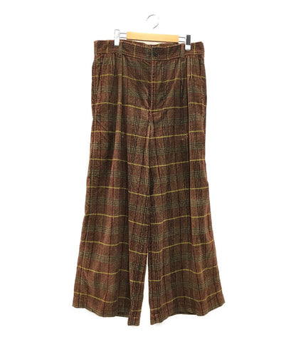 Needles ワイドチェックパンツ 17AW メンズ SIZE M ニードルス