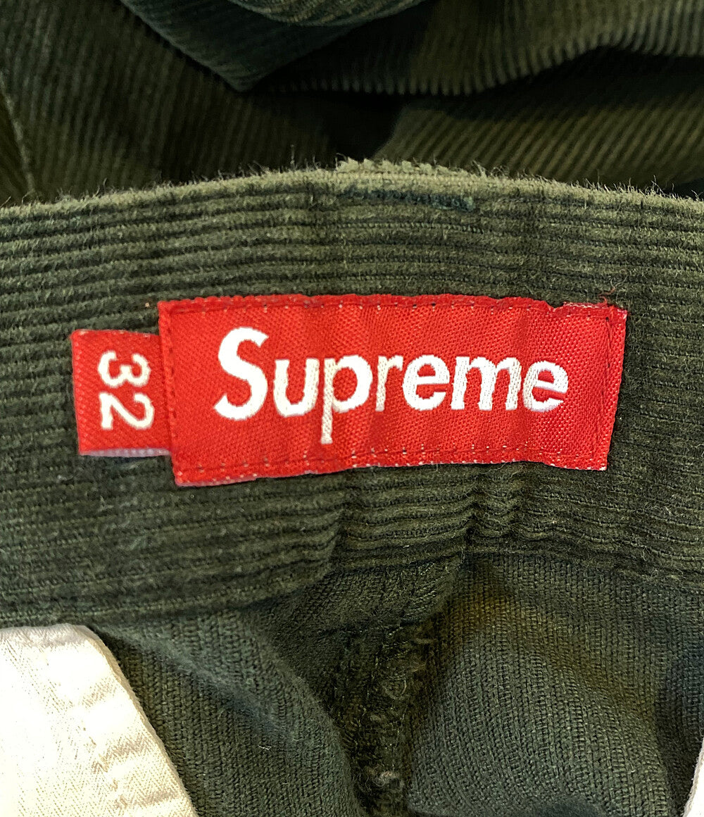 シュプリーム  コーデュロイパンツ グリーン      メンズ SIZE 32  Supreme