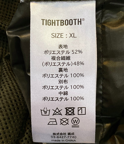 美品 タイトブース 中綿ジャケット BULLET CAMO PUFF JKT      メンズ SIZE XL  tigtht booth