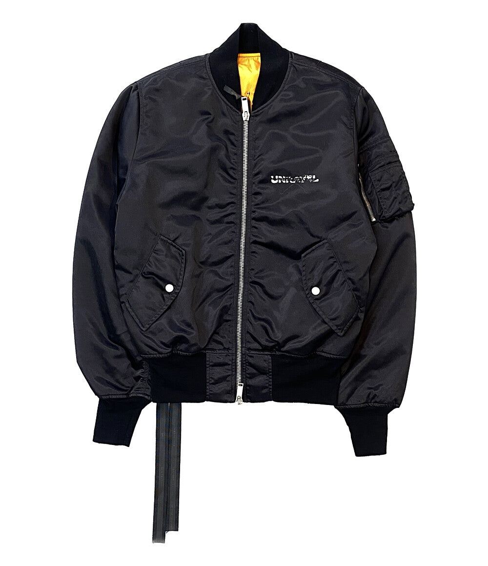 ベン タヴァニティ アンラベルプロジェクト ブルゾン BONES NYLON BASIC BOMBER JKT     UMEH001F19011005 メンズ SIZE 46  UNRAVEL PROJECT