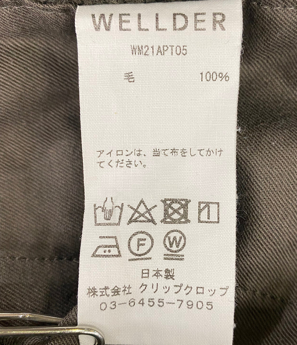 ウェルダー ワイドパンツ ワンタック ウール       WM21APT05 メンズ SIZE 4  WELLDER