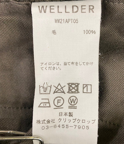 ウェルダー ワイドパンツ ワンタック ウール       WM21APT05 メンズ SIZE 4  WELLDER