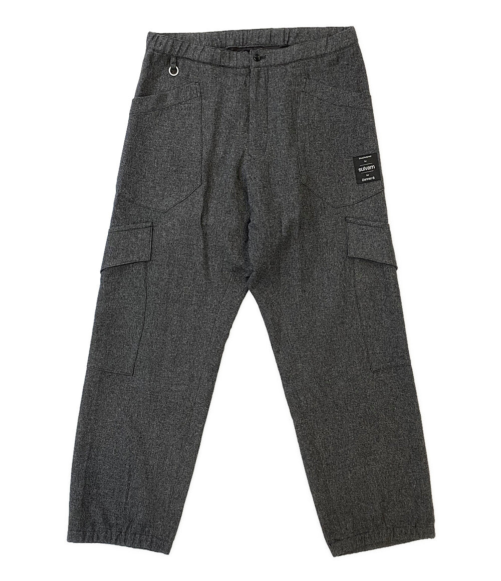 COMME des GARCONS HOMME PLUS 2タックスラックスパンツ ネイビー 90ss