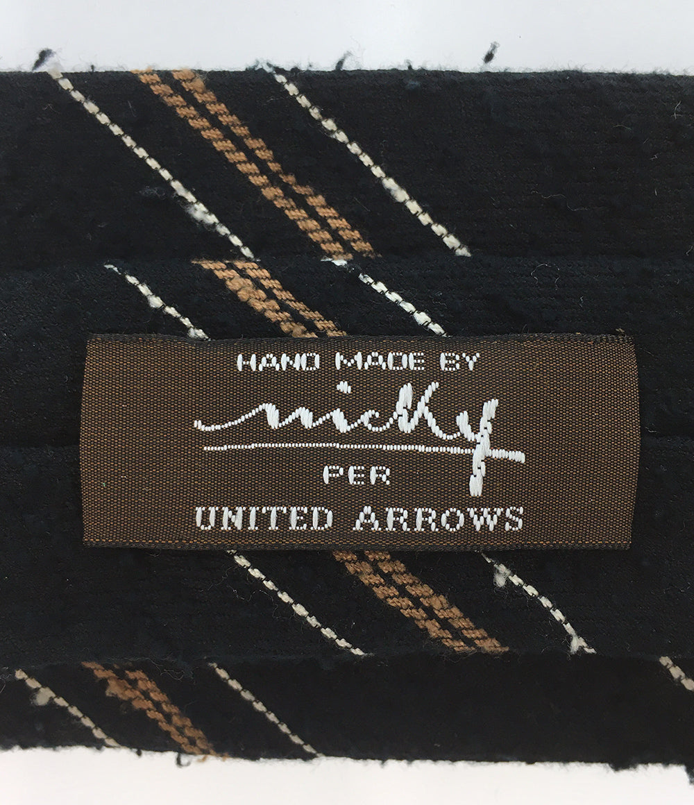 ニッキー ユナイテッドアローズ ネクタイ ストライプ 起毛      メンズ SIZE -  NICKY PER UNITED ARROWS