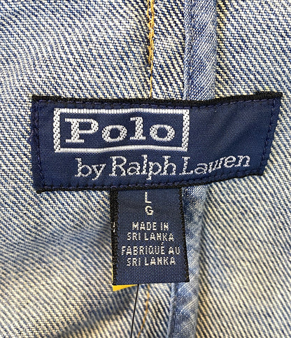 ラルフローレン 美品 コート コットンシルクブレンド デニムカーコート      レディース SIZE L  RALPH LAUREN