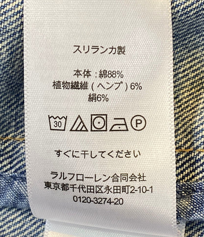 ラルフローレン 美品 コート コットンシルクブレンド デニムカーコート      レディース SIZE L  RALPH LAUREN