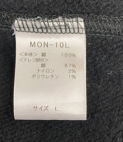 モノアース パーカー ヘビーウェイト裏毛フーディ ブラック     MON-10L レディース SIZE L  MONOEARTH