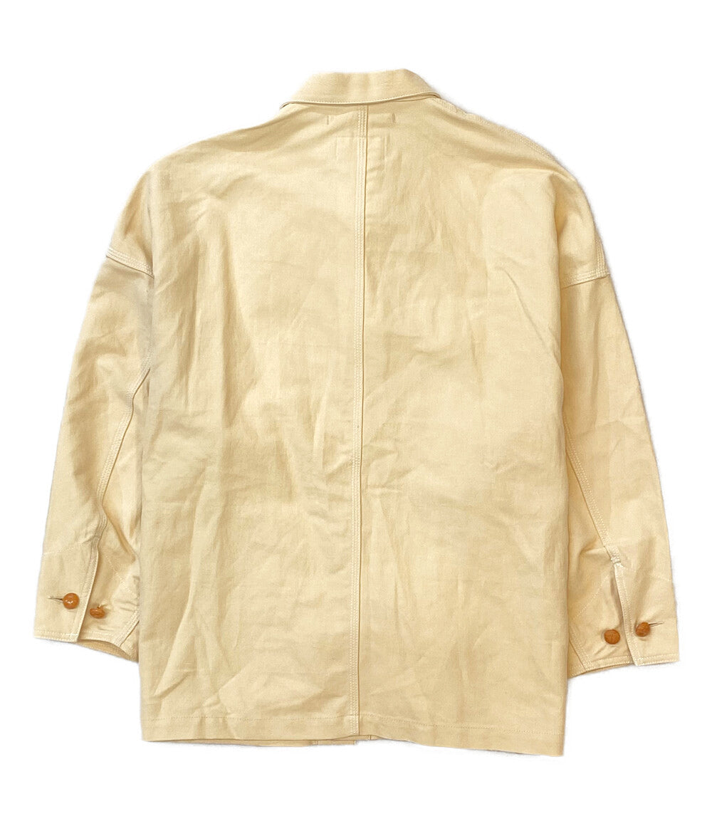 ダブレット  ジャケット WOOD YARN BLOUSON アイボリー     22SS12BL131 メンズ SIZE S  doublet