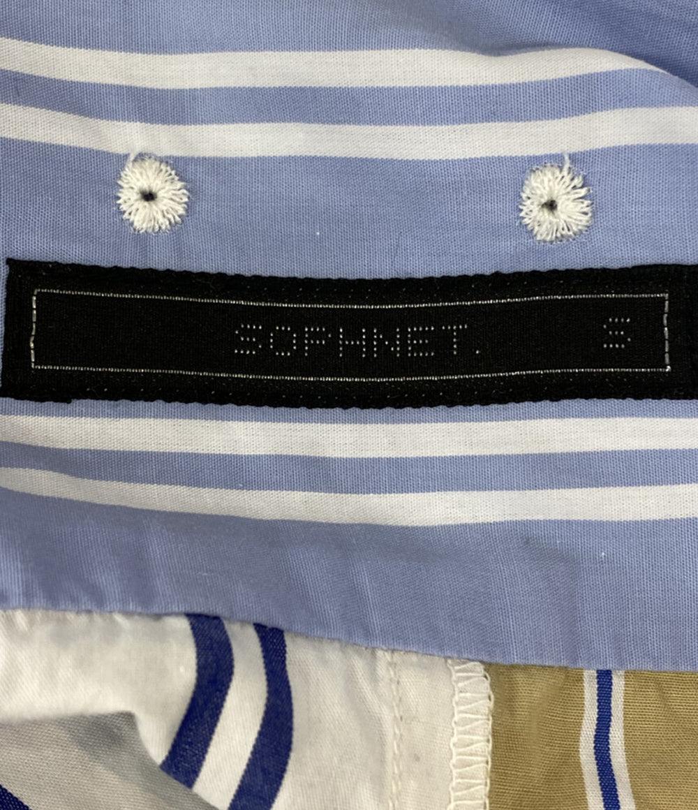 ソフネット  長袖シャツ ストライプ      メンズ SIZE S  SOPHNET.