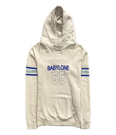 サンローラン  パーカー Marine Babylon Hoodie Sweater      レディース SIZE M  SAINT LAURENT