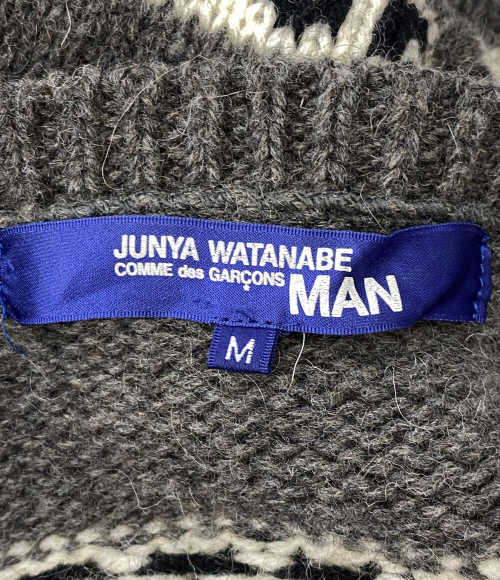 コムデギャルソンジュンヤワタナベマン  ニット ノルディック柄       メンズ SIZE M  JUNYA WATANABE MAN