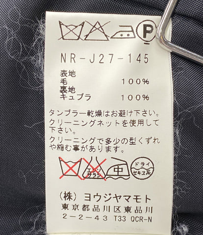 ヨウジヤマモトプリュスノアール ピーコート Side Belt Wool P-coat      レディース SIZE 1  yohji yamamoto Noir