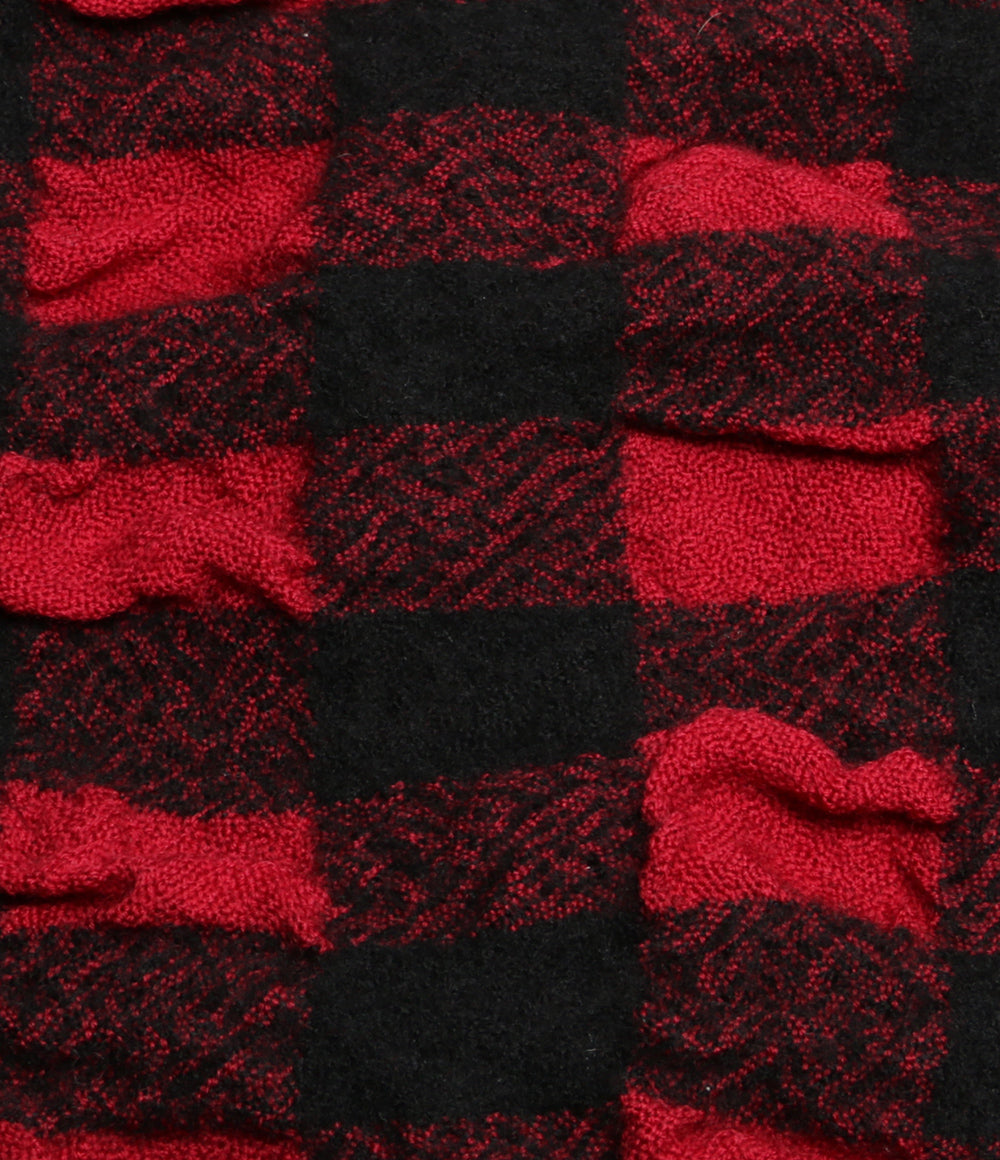 Yohji Yamamoto POUR HOMME ストール SHRINK RESIST WOOL PLAID MUFFLER 20AW HR-L03-169 メンズ SIZE - ヨウジヤマモトプールオム