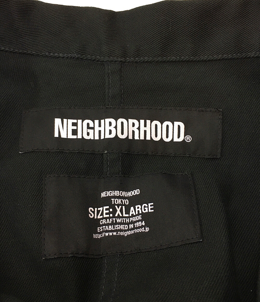 ネイバーフッド  オーバーオール ブラック     192SPNH-PTM03 メンズ SIZE XL  NEIGHBORHOOD