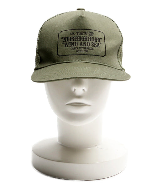 【本日限定値下げ】NEIGHBORHOOD×WIND AND SEA キャップ WIND AND SEA ウィンダンシー キャップ NEIGHBRHOOD メッシュキャップ