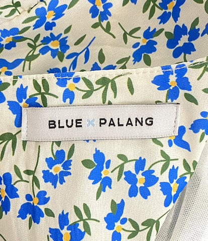 ブルーパラン 半袖ワンピース 花柄      レディース SIZE -  BLUE×PALANG