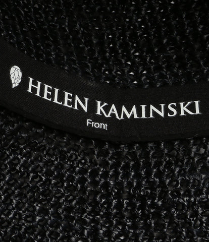 ヘレンカミンスキー  ハット 麦わら帽子 ブラック      レディース SIZE ONE  Helen Kaminski
