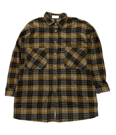 フェイスコネクション  長袖シャツ OV PLAID SHIRT      メンズ SIZE S  FAITH CONNEXION