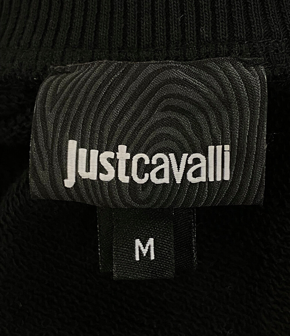 ジャストカヴァリ スウェット チェーンプリントクルーネック      メンズ SIZE M  JUSTCAVALLI