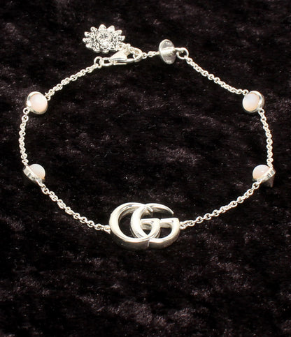 GUCCI ネックレス ブレスレット SV925 カラーストーン フラワーモチーフ 花モチーフ 2点セット レディース グッチ