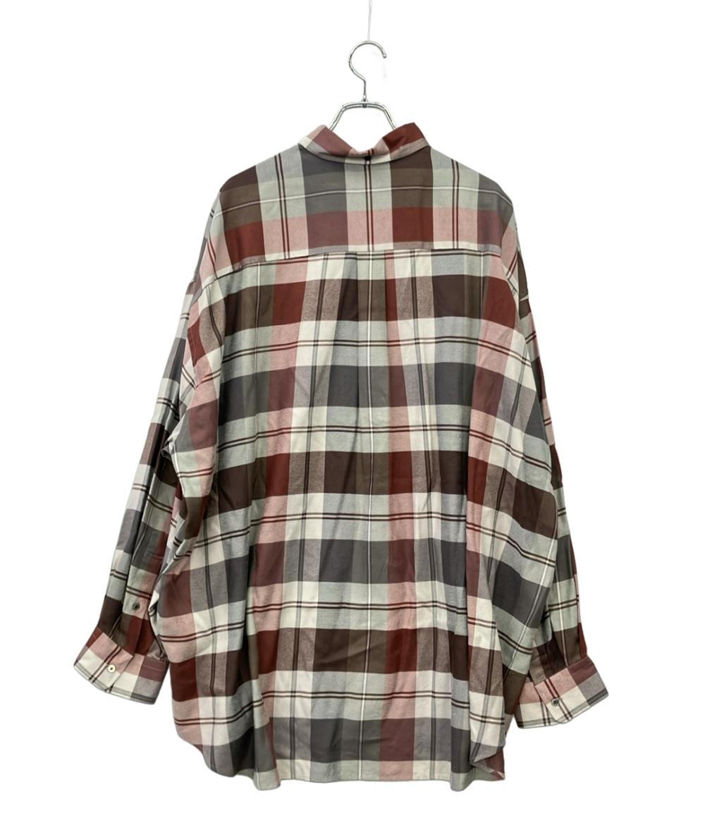 Graphpaper 長袖 チェックシャツ メンズ SIZE F (M) グラフペーパー