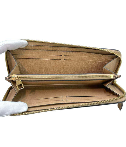 LOUIS VUITTON ラウンドファスナー長財布 モノグラムアンプラント ポルトフォイユ クレマンス M60713 レディース ルイ・ヴィトン