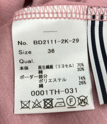 ボーダーズ アット バルコニー 半袖ワンピース BD2111-2K-29 レディース SIZE 36 (XS) BORDERS at BALCONY