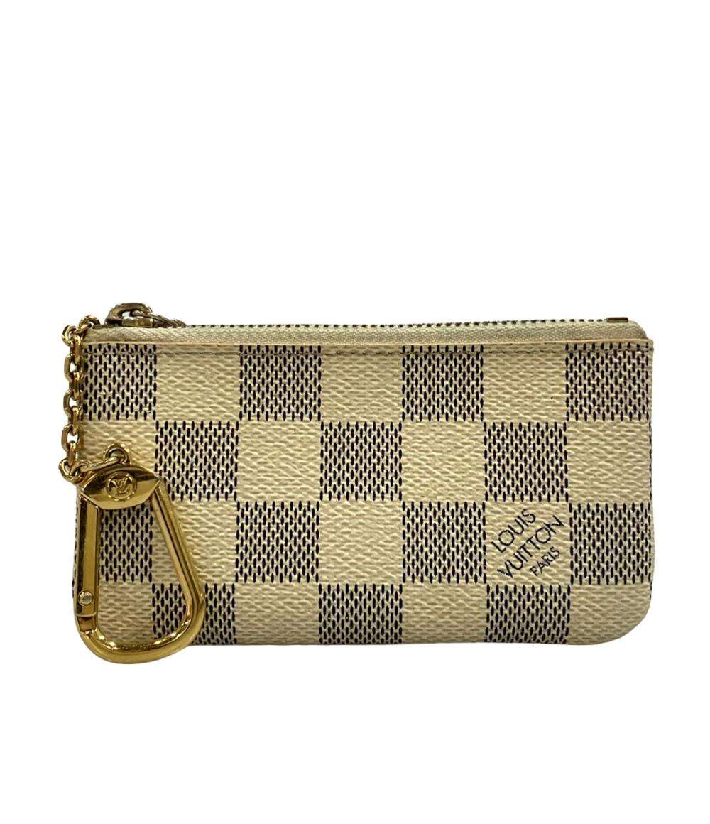 LOUIS VUITTON コインケース キーリング付き ダミエアズール