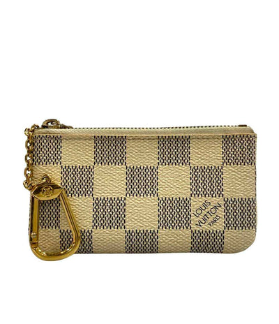 LOUIS VUITTON コインケース キーリング付き ポシェット クレ ダミエ アズール N62659 レディース メンズ ルイ・ヴィトン