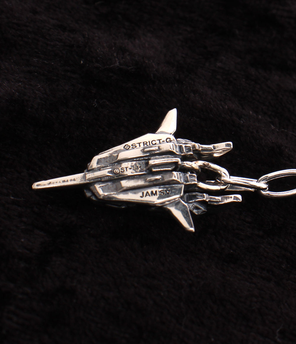美品 JAM HOME MADE ネックレス SV  機動戦士Zガンダム ウェイブライダー STRICT-G ユニセックス ジャムホームメイド