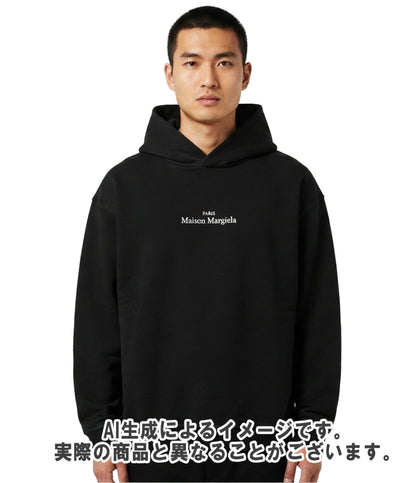 Maison Margiela 反転ロゴ プルオーバーパーカー RN154909 メンズ SIZE 46 (L) メゾンマルジェラ