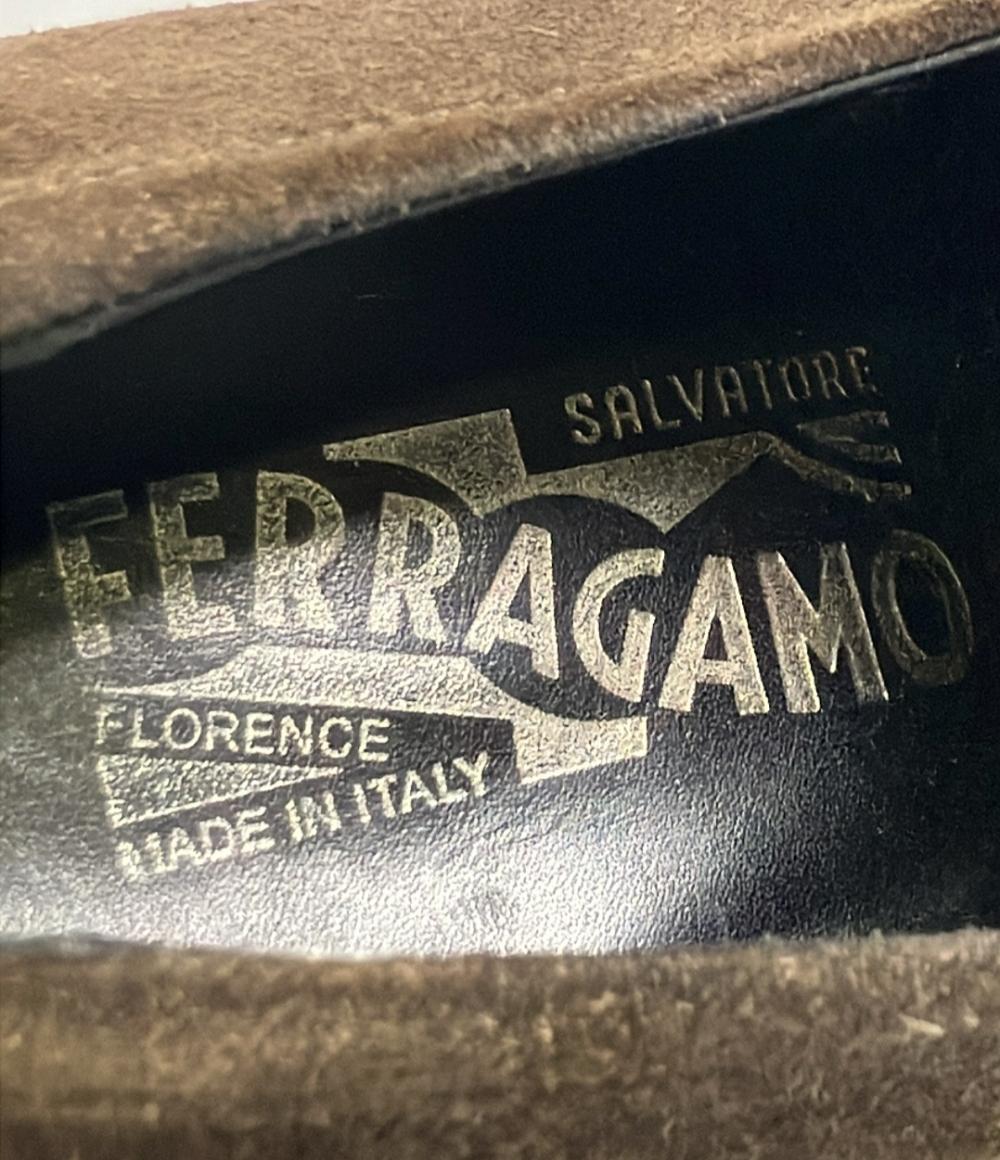 Salvatore Ferragamo レースアップシューズ スウェード メンズ SIZE 9 サルヴァトーレフェラガモ