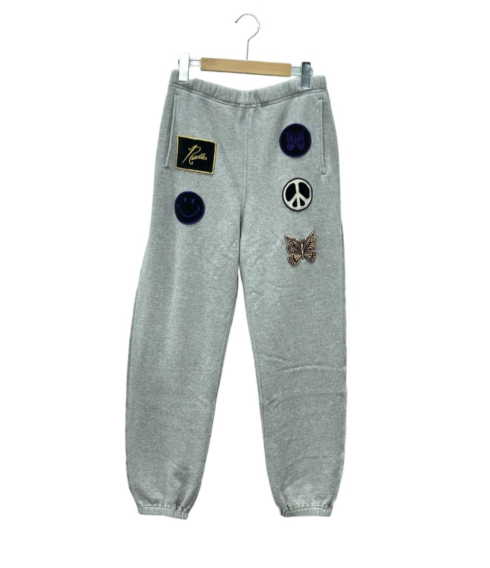 Needles STUDIOS 別注 5アイコンズ パッチ スウェットパンツ 5ICONS PATCH SWEAT PANT LQ379 メンズ SIZE M ニードルズ