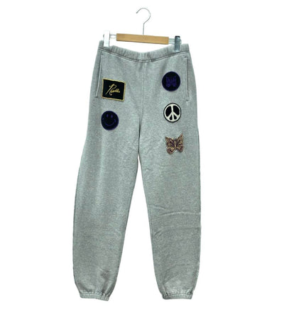 Needles STUDIOS 別注 5アイコンズ パッチ スウェットパンツ 5ICONS PATCH SWEAT PANT LQ379 メンズ SIZE M ニードルズ