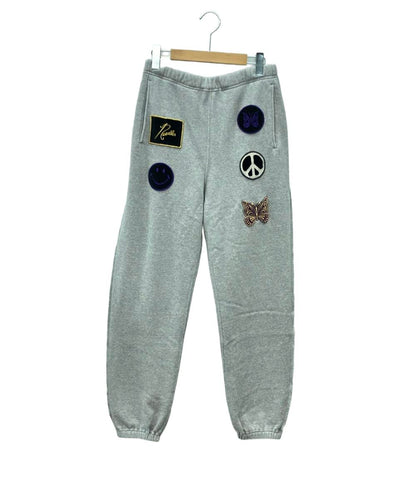 Needles STUDIOS 別注 5アイコンズ パッチ スウェットパンツ 5ICONS PATCH SWEAT PANT LQ379 メンズ SIZE M ニードルズ