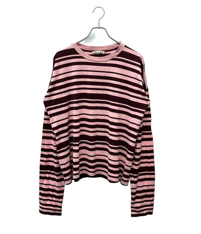 MARNI 長袖Tシャツ カットソー ボーダー HUMU0169D1 メンズ SIZE 48 (L) マルニ