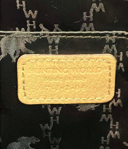 ハンティングワールド ハンドバッグ ロゴ レディース HUNTING WORLD