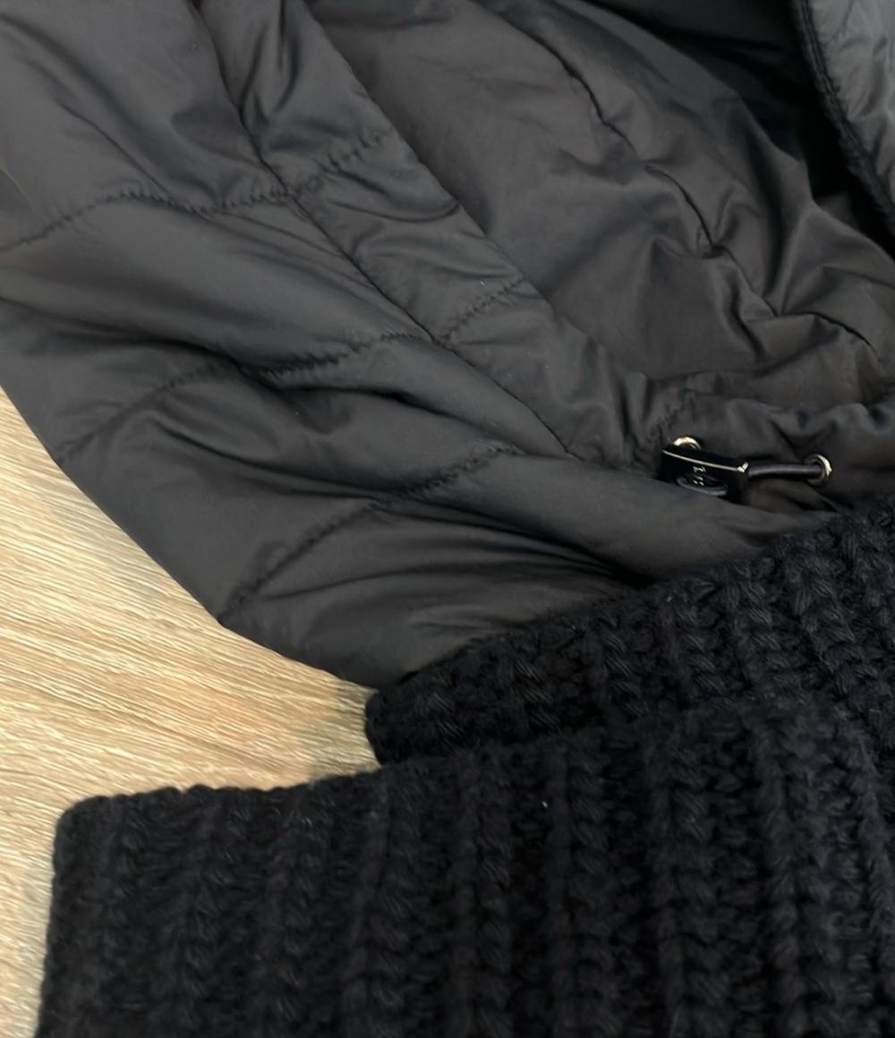 Herno 長袖カーディガン ニット フロントボタン フード スタンドカラー ライナー中綿入りナイロン mc000150u 70016-9200 メンズ SIZE 48 (L) ヘルノ