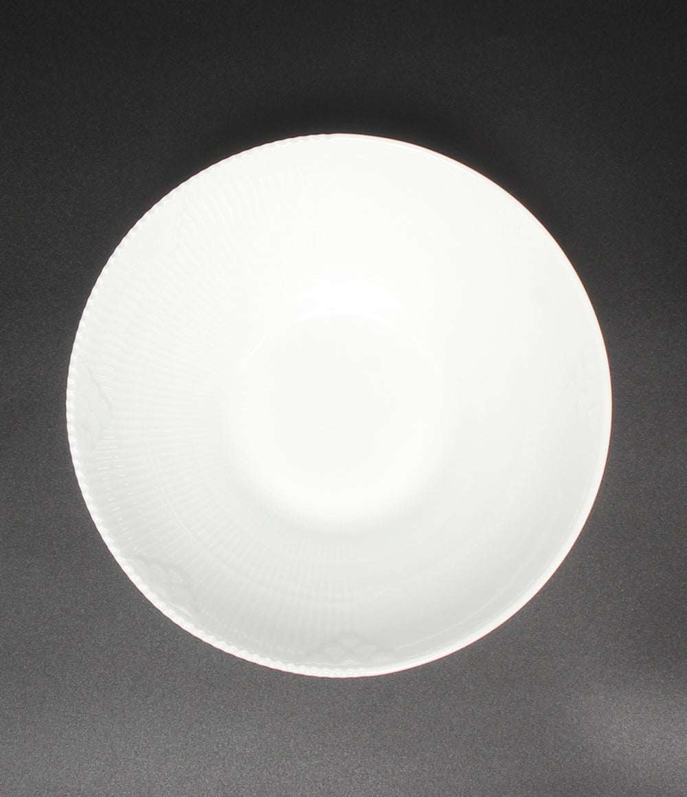 美品 Royal Copenhagen ボウル 皿 18cm ホワイトエレメンツ ロイヤルコペンハーゲン