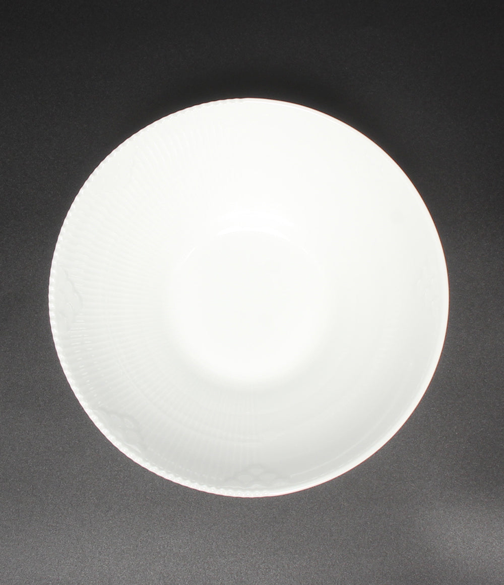 美品 Royal Copenhagen ボウル 皿 18cm ホワイトエレメンツ ロイヤルコペンハーゲン