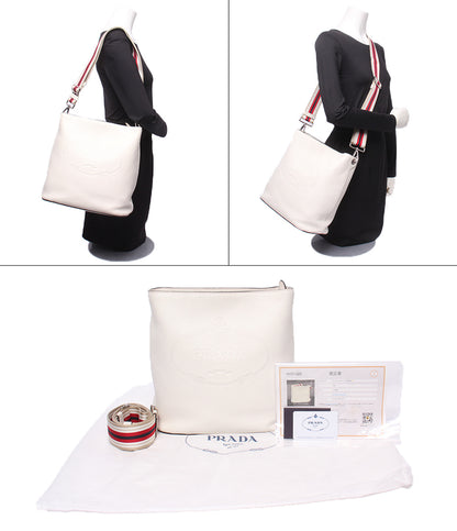 PRADA ショルダーバッグ 肩掛け 斜め掛け ヴィッテロ フェニックス 1BE023 レディース プラダ