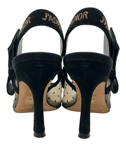 Christian Dior バックストラップ メッシュ サンダル レディース (M) クリスチャンディオール