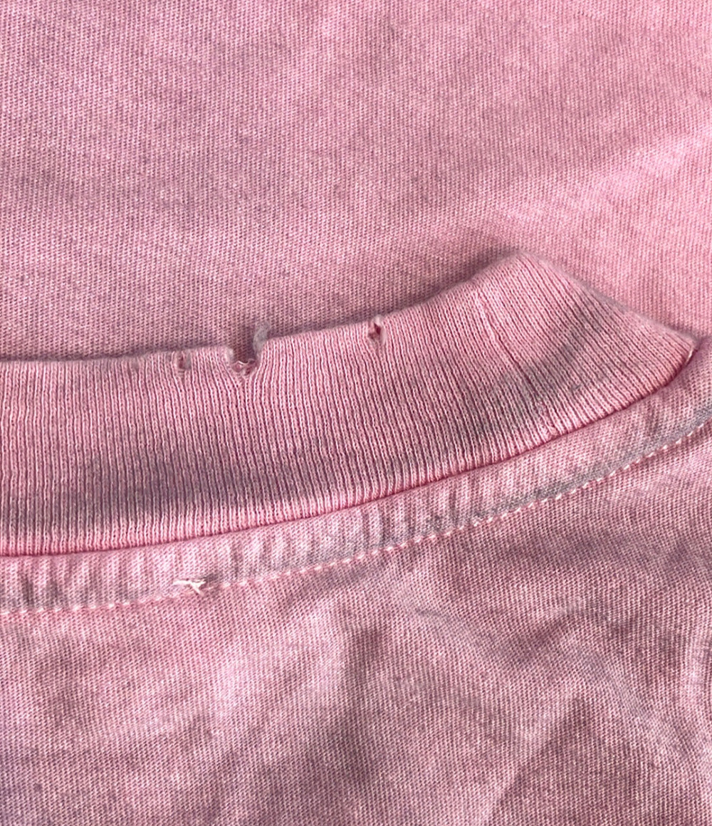 Acne Studios 半袖 スプレー加工ロゴTシャツ ダメージ加工 FN-UX-TSH1000013  CL0196 メンズ レディース SIZE XS アクネ ストゥディオズ