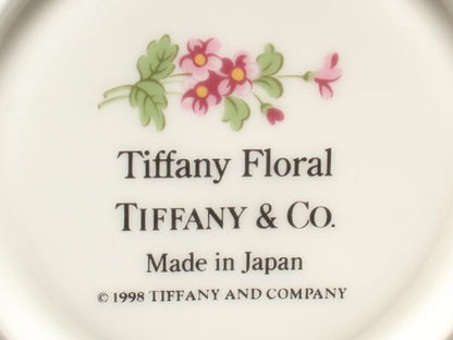 美品 TIFFANY&Co. デミタスカップ＆ソーサー 2客セット ペア ティファニー
