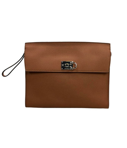 美品 サルヴァトーレフェラガモ セカンドバッグ レディース Salvatore Ferragamo